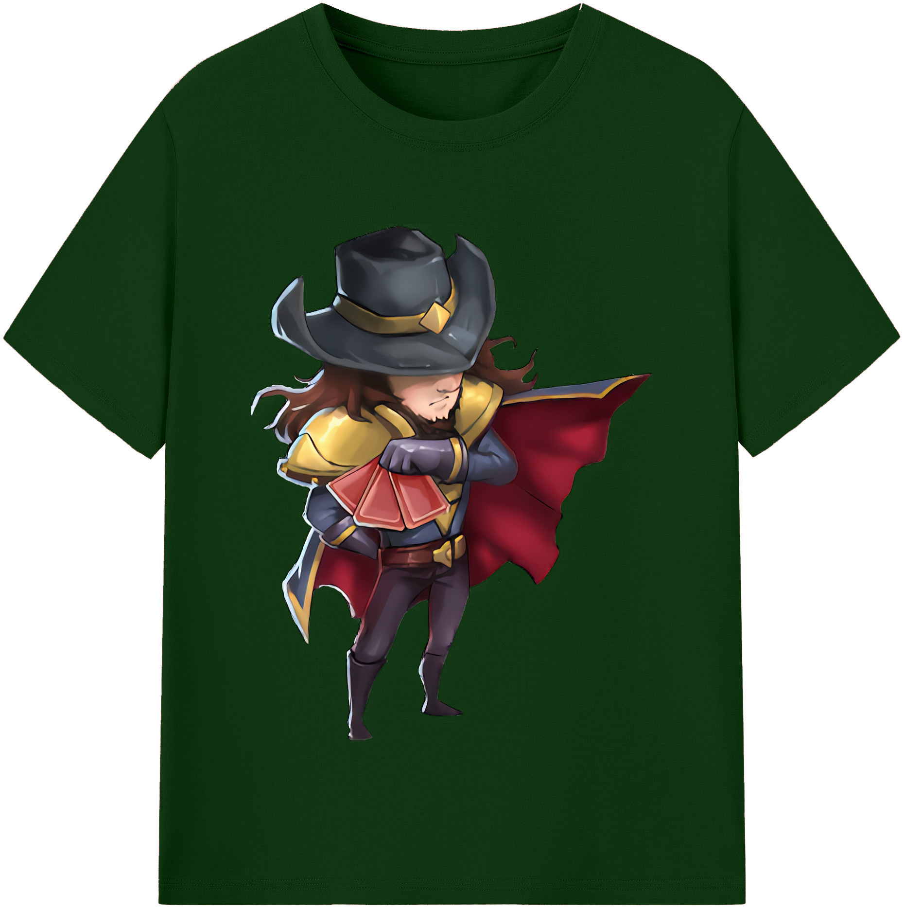 リーグ・オブ・レジェンド League of Legends LOL 綿100％半袖Tシャツ（フロントプリント）